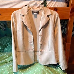 3 for $15 Women's Vintage Cream Blazer
